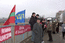 Пикет на границе с Украиной ТПП Первомайск